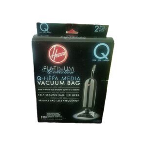 Hoover  Platinum Type-Q HEPA Vacuum Bag, 2 Count